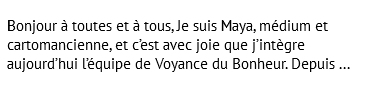Voyante par téléphone